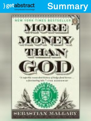 cover image of More Money Than God (Summary)